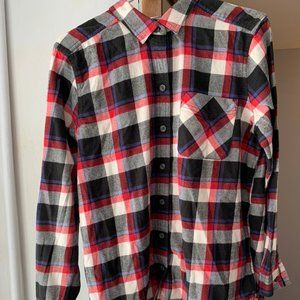 Eddie Bauer Women's flannel, relaxed fit -  L